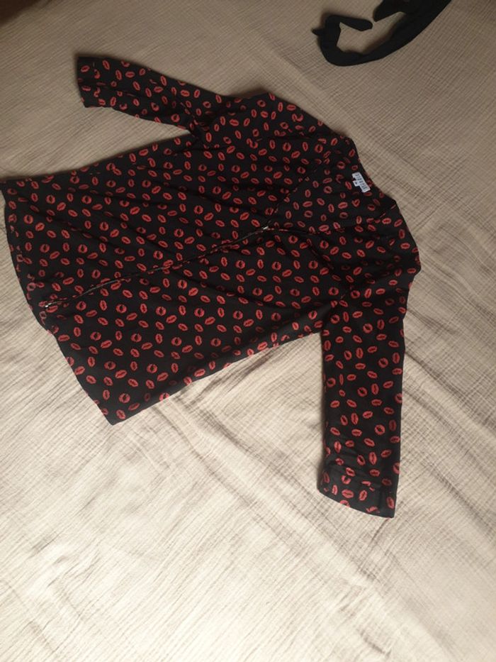 Blouse vintage manches 3/4 - photo numéro 3