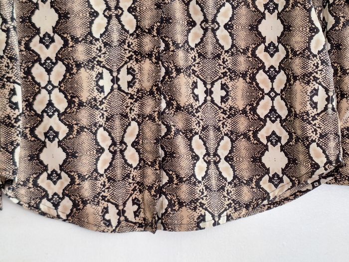 Chemise manches longues imprimé serpent - photo numéro 3