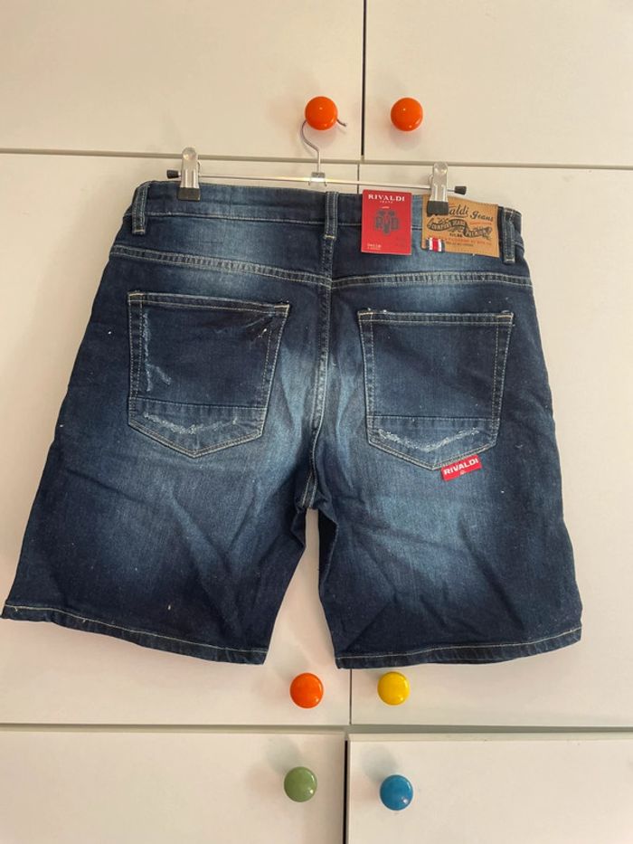 Short en jean neuf taille 42 Rivaldi - photo numéro 2