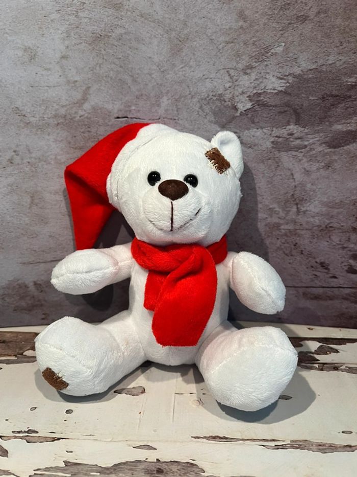 Ours peluche de Noël