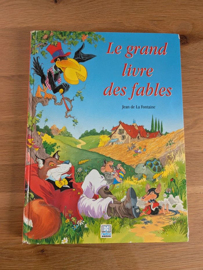 Le grand livre des fables de Jean de La Fontaine