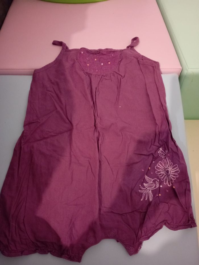 Combinaison short 9 mois