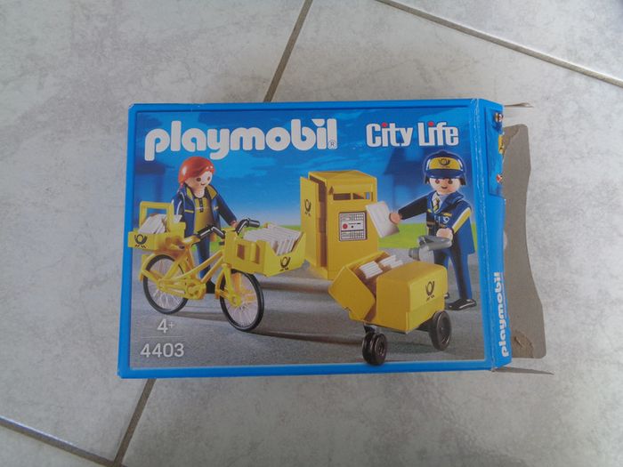Postiers boite aux lettres - city life - playmobil 4403 - photo numéro 2