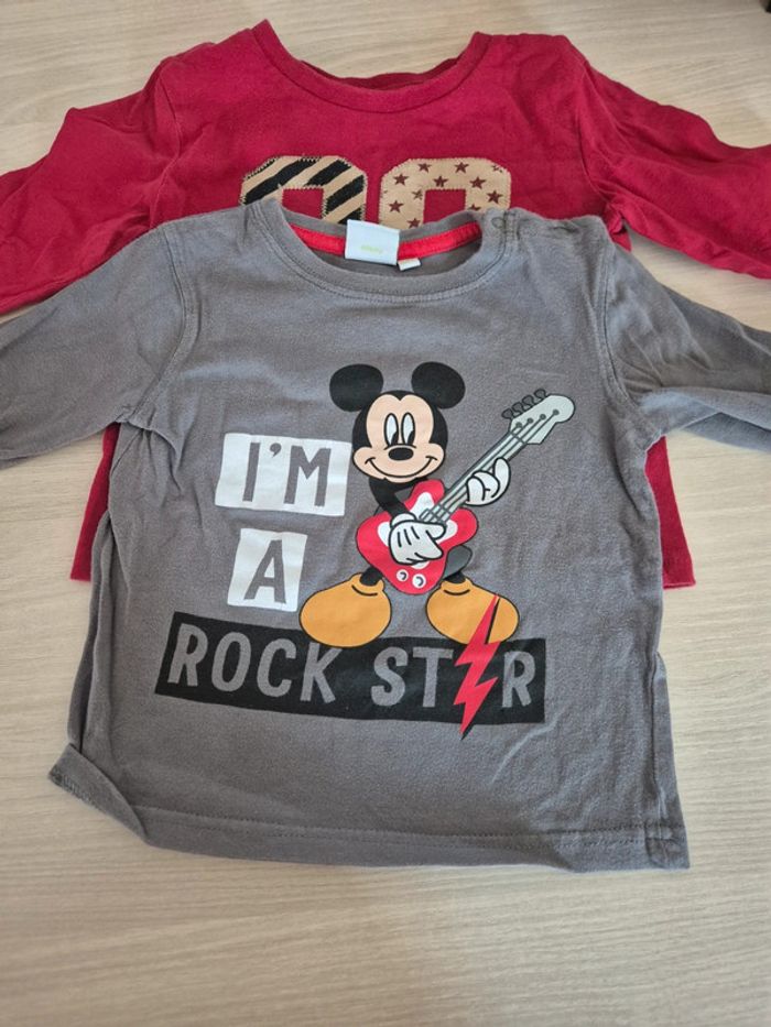 Lot t shirt manches longues 24 mois - photo numéro 3
