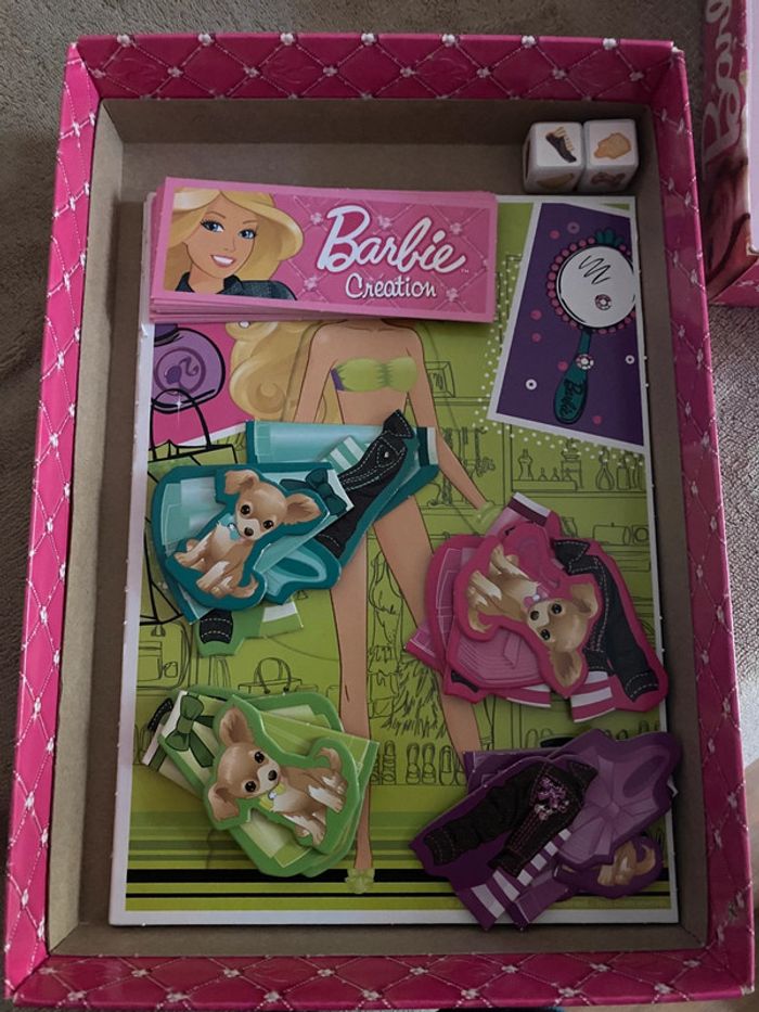 Lot de 2 jeux de société barbie - photo numéro 4