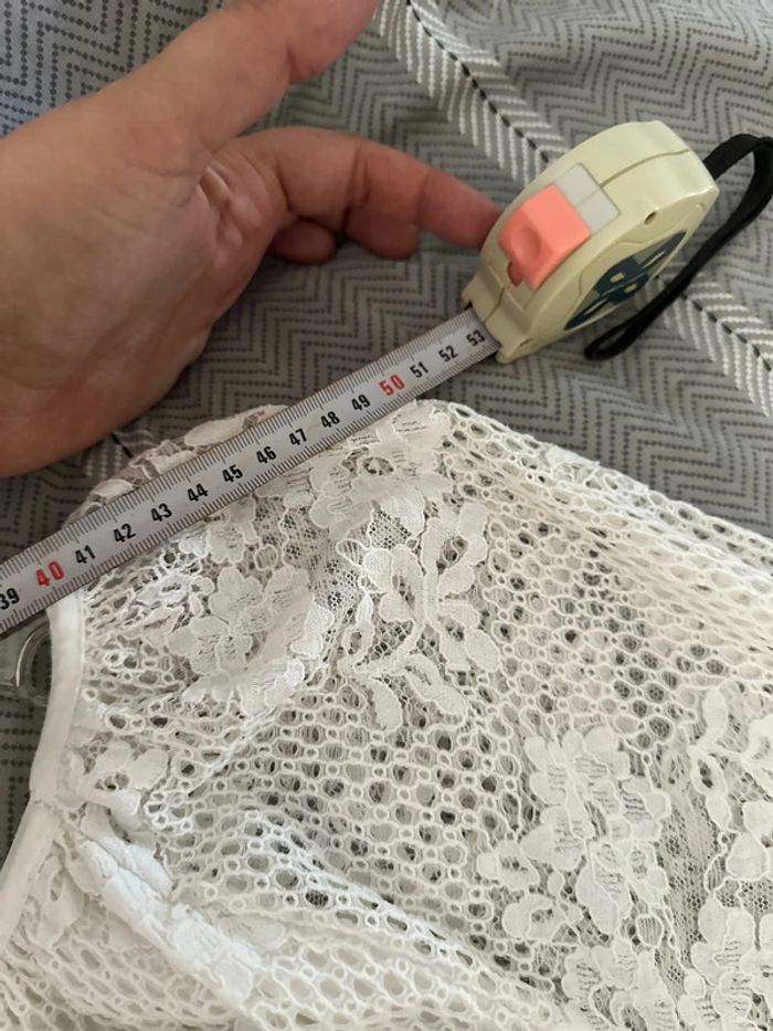 Robe longue dentelle taille unique - photo numéro 9