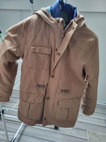 Manteau doudoune intégrée sergent major 9 ans