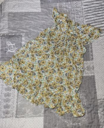 Robe d'été à fleurs 9 mois