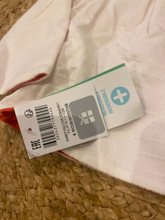 Gilet réversible fille 6 mois Obaibi - photo numéro 2