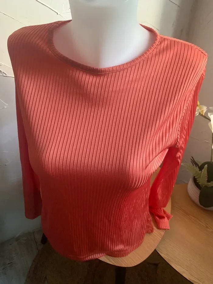 TEE shirt bergères de France taille 38manches longues