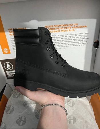 Timberland 6-Inch Premium Waterproof Boots – Noir (Taille 39,5)