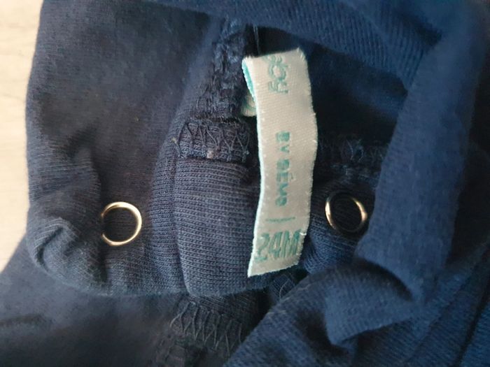 Maillot t-shirt sous pull 24mois - photo numéro 2