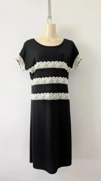 Robe chic mi-longue avec dentelle - Max Mara Weekend - taille 40