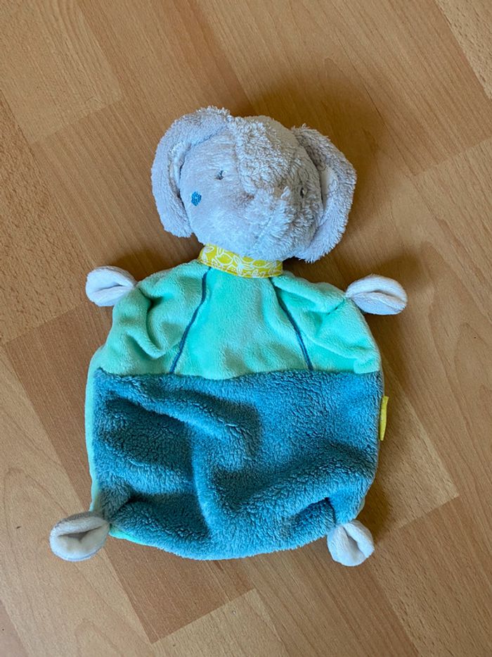 Doudou peluche éléphant Beauty Baby neuf