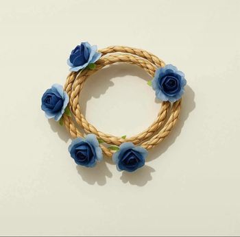 Couronne bleu foncé