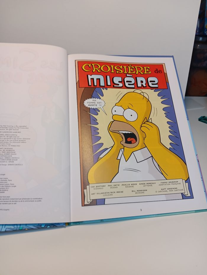 Livre Bande dessinée les Simpson Gros bosseur - photo numéro 4
