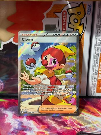 Pokémon Clown 163/086 Flammes blanches - EV.10.5