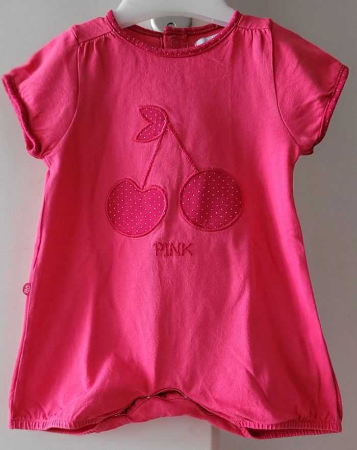 Combishort cerise 6 mois - photo numéro 2