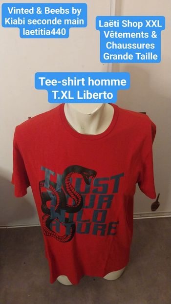 Tee-shirt homme T.XL Liberto