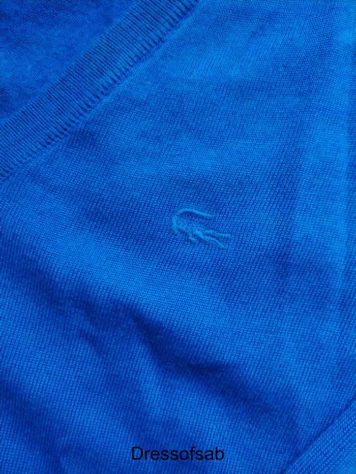 Pull Lacoste Vintage 1980 Rare Femme laine - photo numéro 2