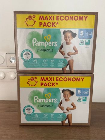 Couches Pampers harmonie taille 5