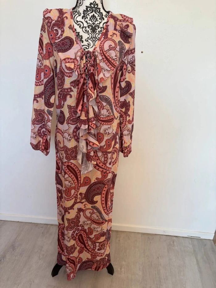 Robe d’été style bohème à manches longues - photo numéro 10