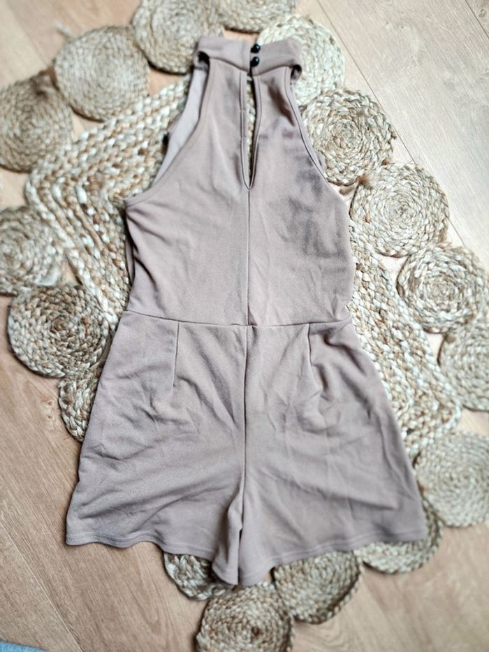 Combishort beige Boohoo - photo numéro 3