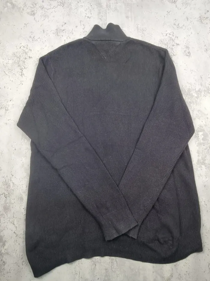 Veste zippée Tommy Hilfiger noire XXL Hommes (mesures en photos) - photo numéro 4