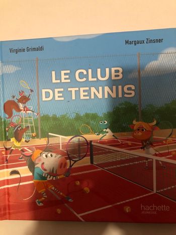 Livre Mac Donalds Le club de tennis