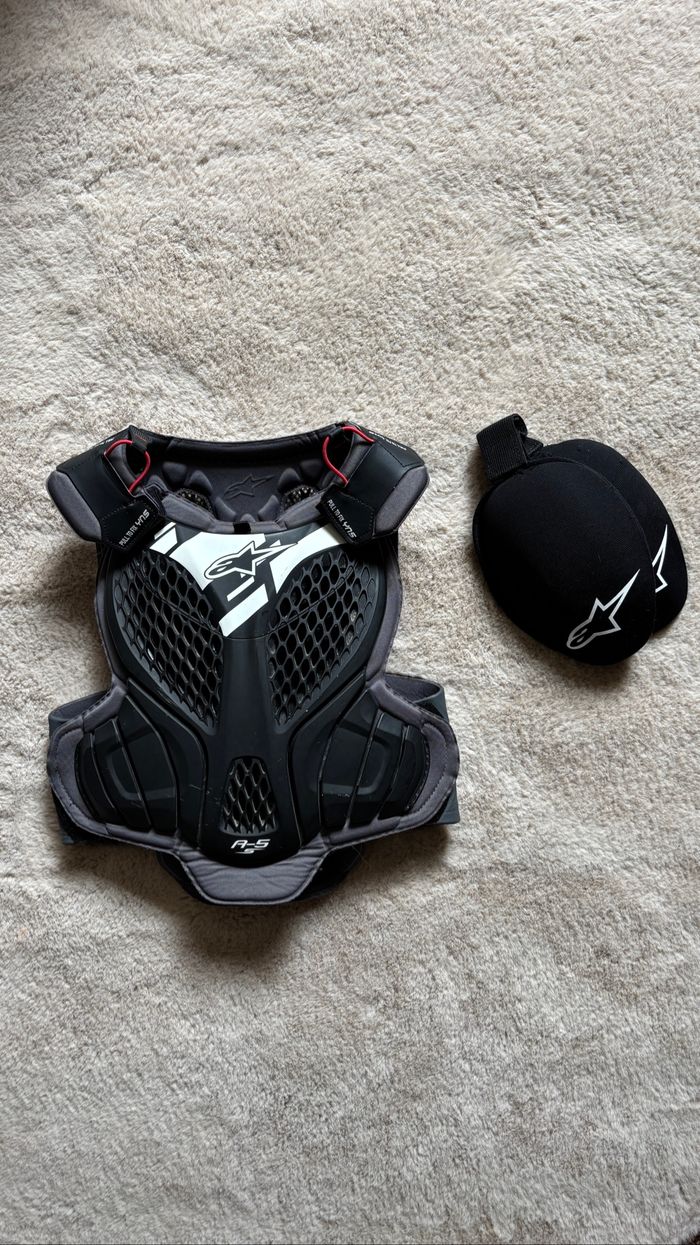Pare-pierre Alpinestars A-5 Youth Body Armour - Taille S/M enfant