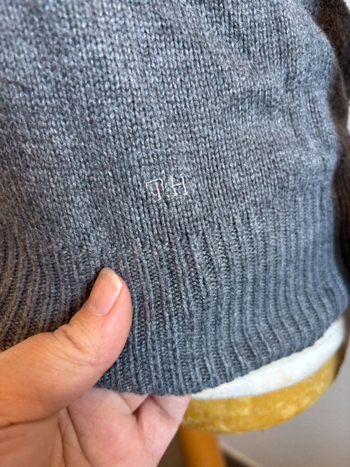 Pull gris Tommy Hilfiger taille M - photo numéro 6