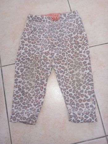 Pantalon léopard 18 mois