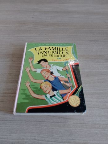 La famille tant-mieux en péniche, bibliothèque rose