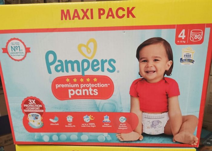 80 couches premium protection taille 4 pants