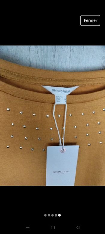 Pull léger moutarde