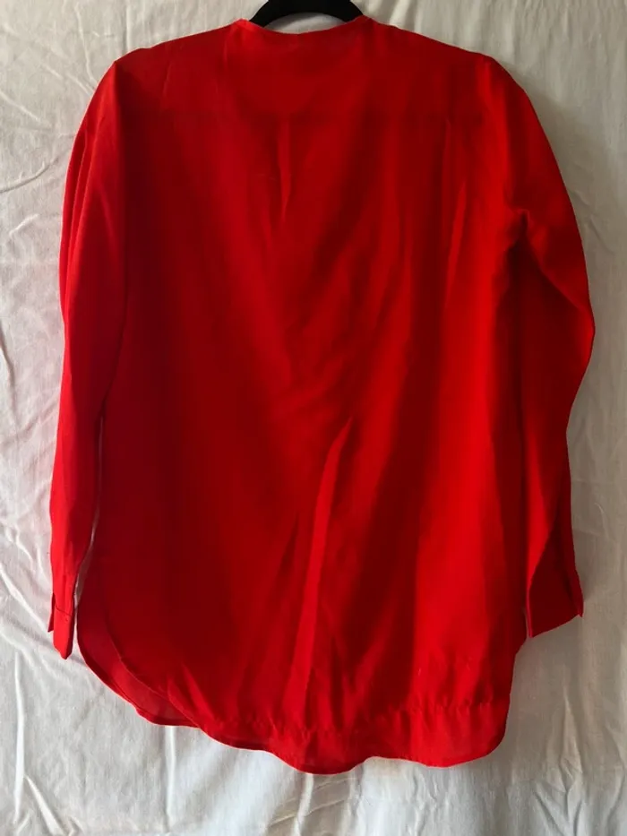Blouse fluide rouge - photo numéro 2