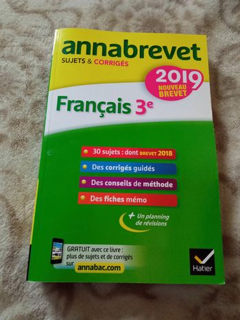 Annabrevet français
