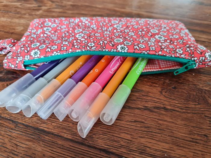 Trousse scolaire plate - photo numéro 5