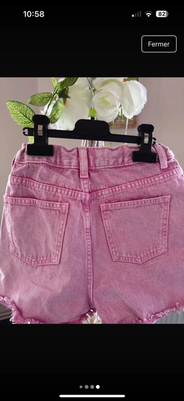 Short jean rose 10/11 - photo numéro 4