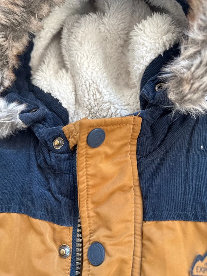Manteau tape à l’œil 24 mois 86cm camel - photo numéro 3