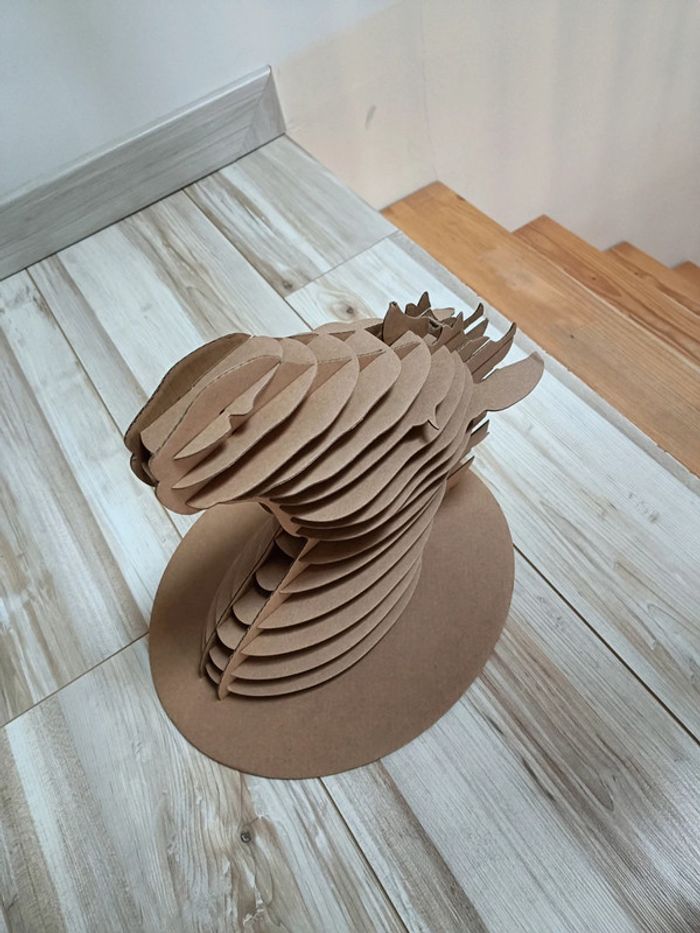 Déco tête 3D cheval à customiser - photo numéro 7