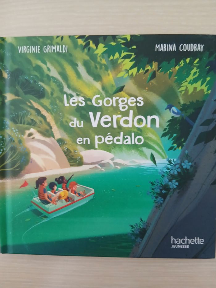 Livre d histoire pour enfants les gorges du verdon en pedalo - photo numéro 6