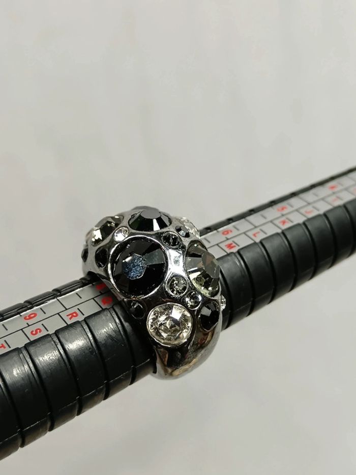 Bague argenté et strass | Agatha Paris | t. 55 - photo numéro 9