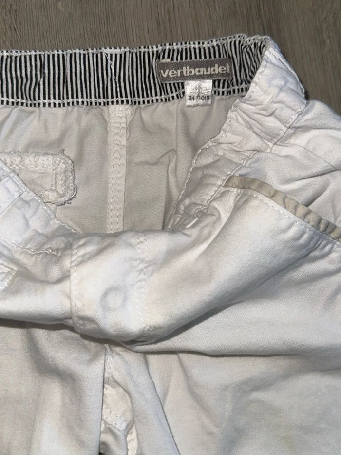 Short blanc verbaudet - photo numéro 2