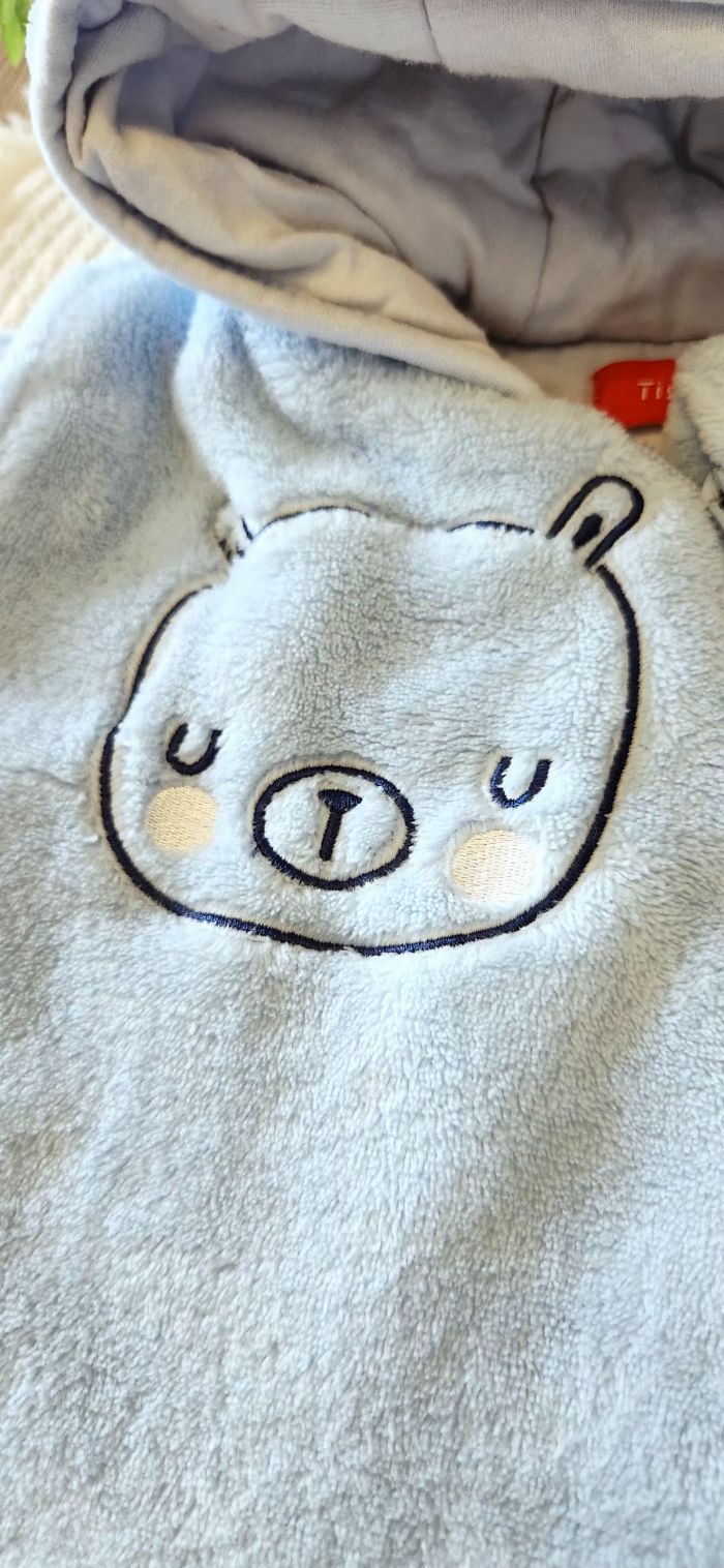 Combinaison Bébé Garçon 3/6mois Tissaia Bleu clair - photo numéro 6