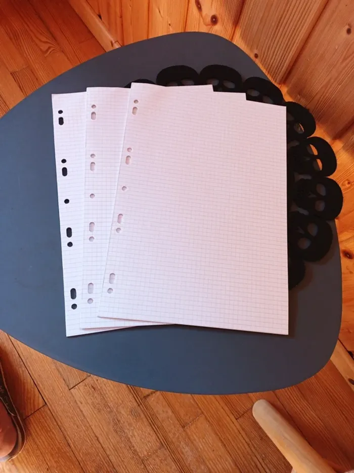 Lot de 18 copies doubles petits carreaux