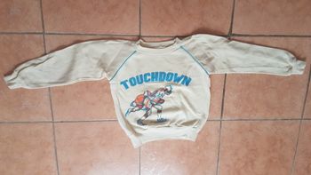Sweat polaire garçon 8 ans jaune pâle