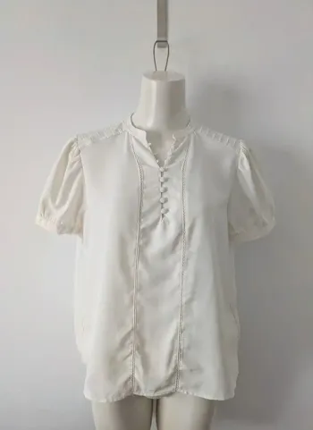 Blouse chemisier manches courtes - Cyrillus - taille 38