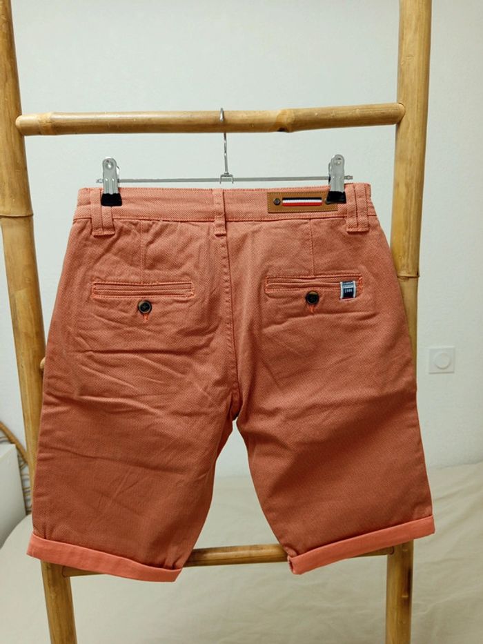 Short Bermuda chino coton stretch armuré homme La Maison Blaggio neuf - photo numéro 5