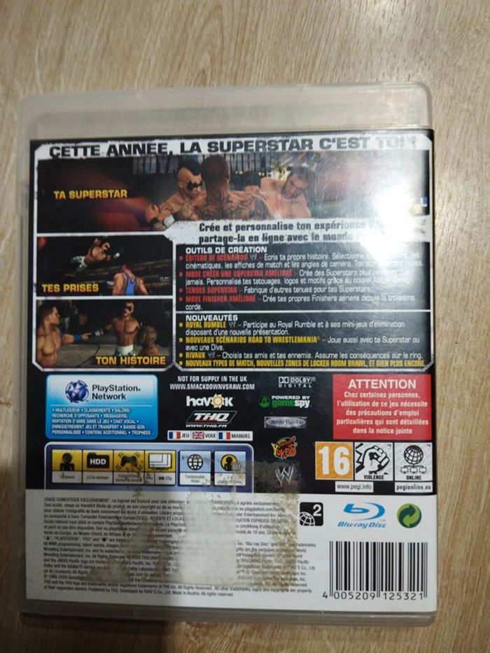 SmackDown vs Raw 2010 ps3 - photo numéro 2